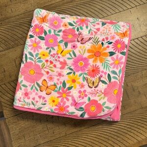 Cloud blanket Little Sleepies Butterfly Blooms